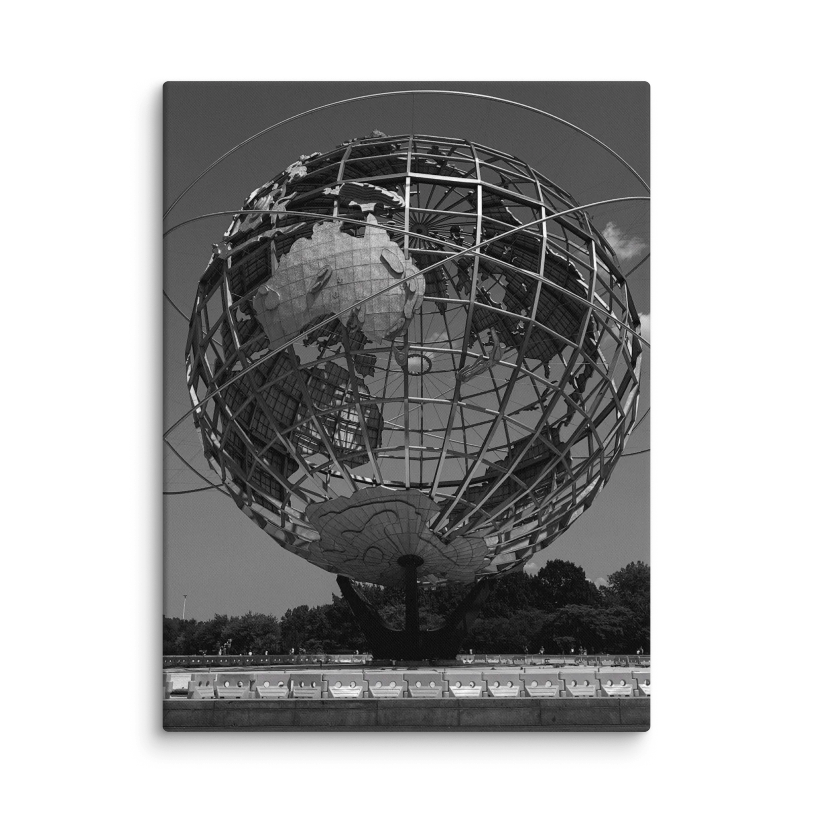 canvas print — unisphere product image